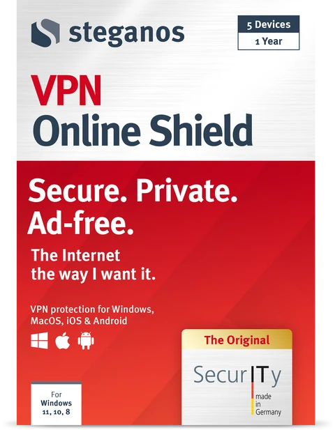 Steganos VPN Online Shield